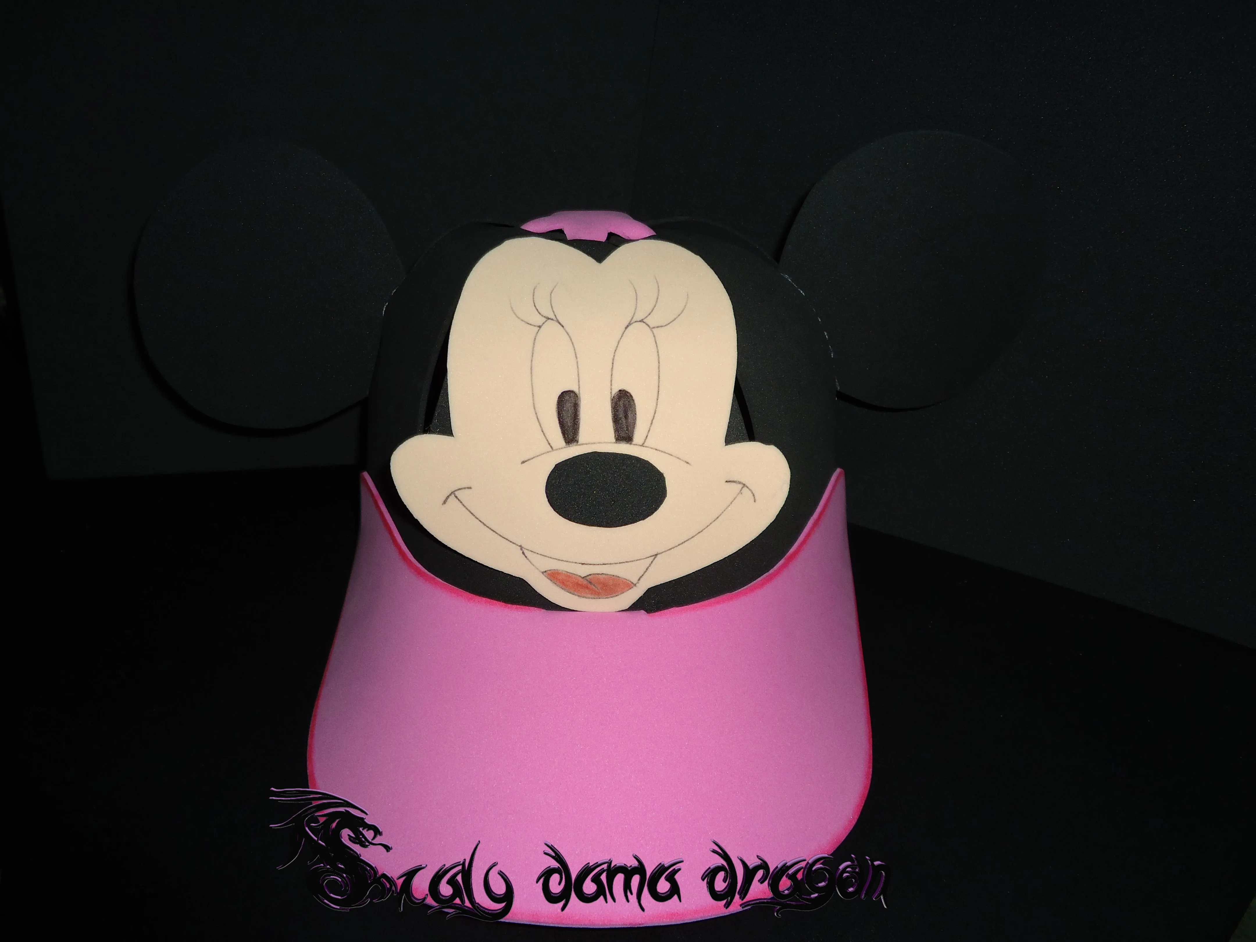 Gorras de Foamy, Goma eva de minnie y mickey mouse | Diy - Scaly Dragon