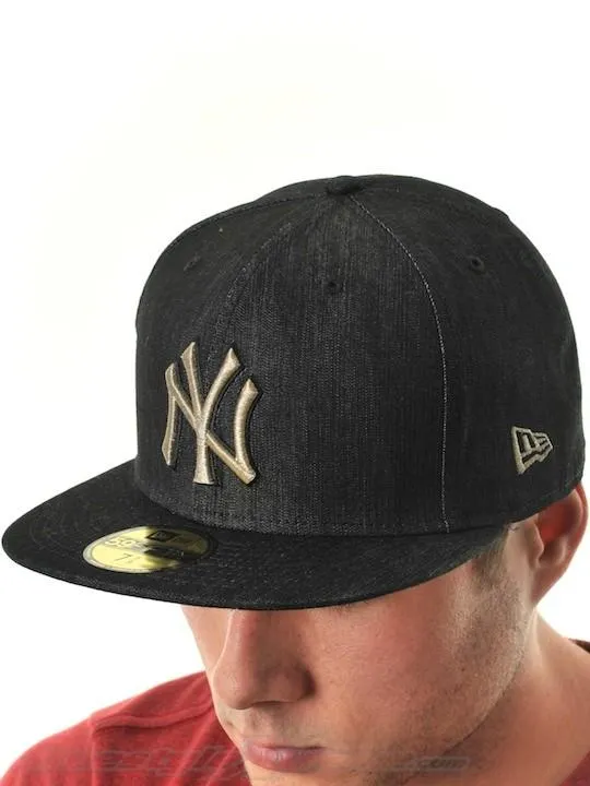 Foto Gorra New Era New Era Met-Denim New York Yankees Negro ...