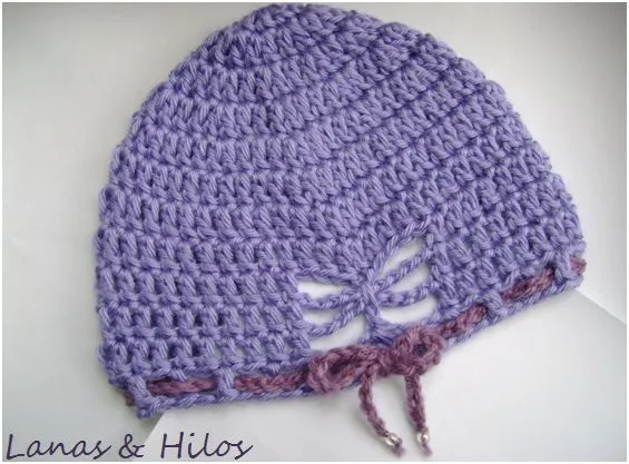 Lanas Hilos: Baby Girl Hats / Gorras para Niñas