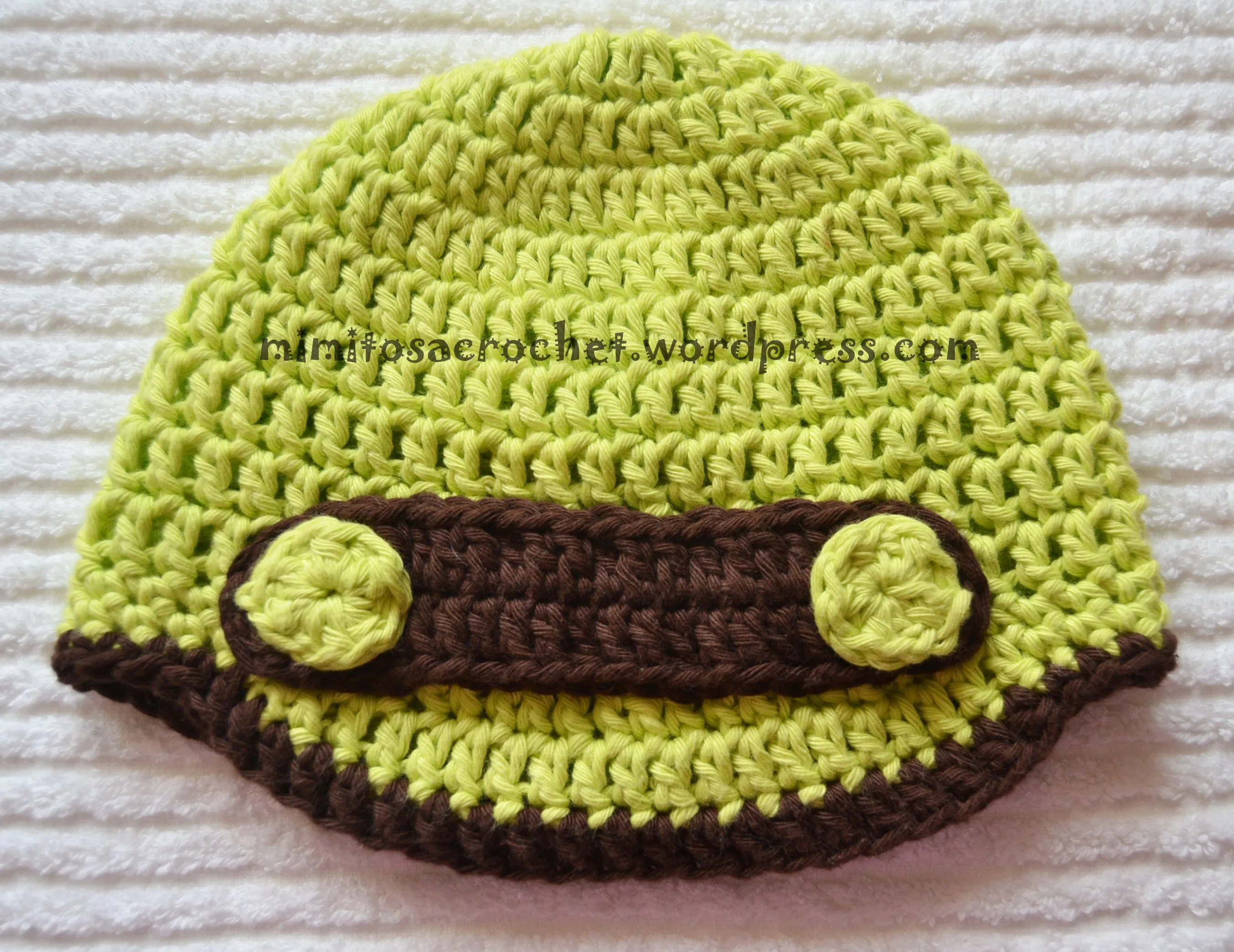 Gorro de entretiempo con visera a crochet II | Mimitos a Crochet