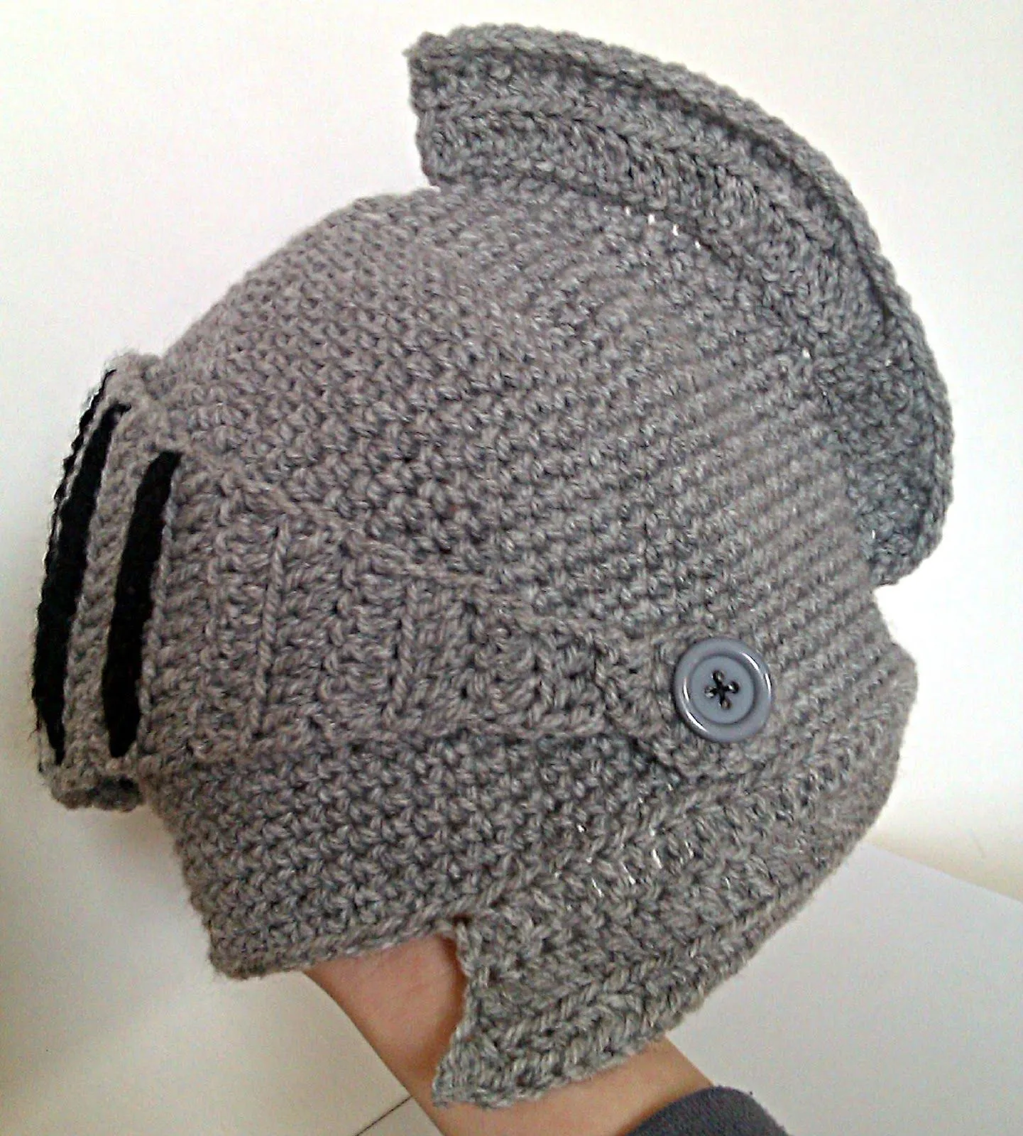 Gorro de ganchillo Armadura de Caballero ...