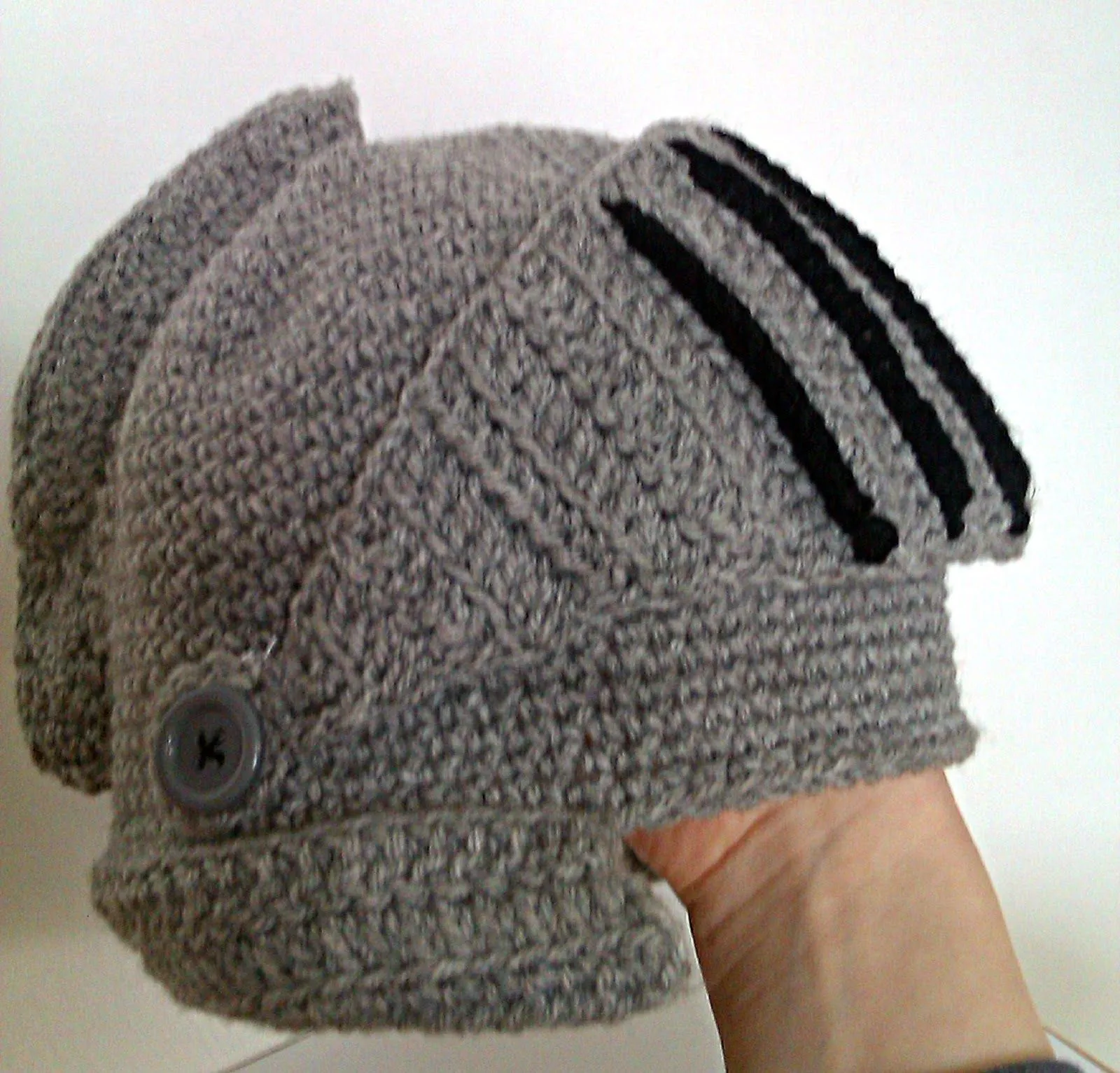 Gorro de ganchillo Armadura de Caballero ...