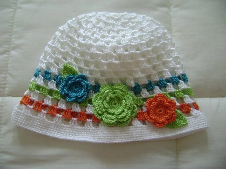 Gorro PRIMAVERA crochet - Imagui