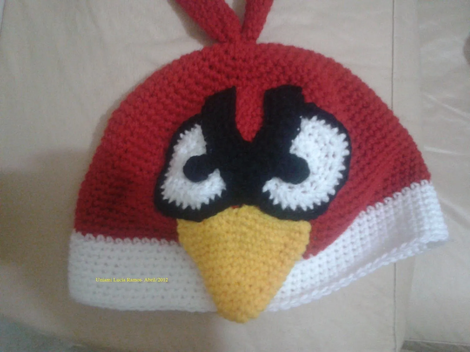 Angry Birds gorro crochet - Imagui