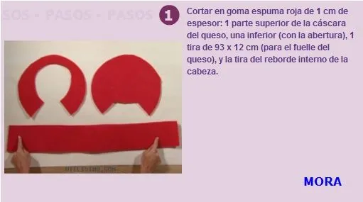 GORROS DE COTILLON CON MOLDES | Manualidades