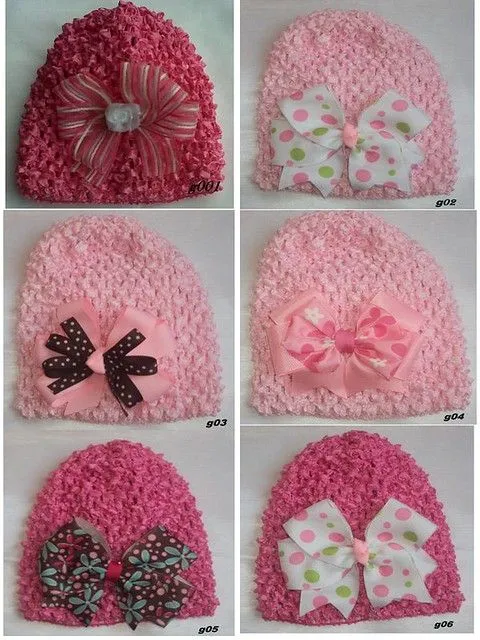Gorros para niños a crochet - Imagui