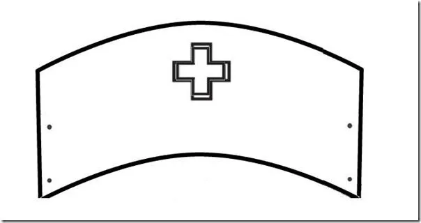 Cómo se hace un gorro de enfermera de papel - Imagui