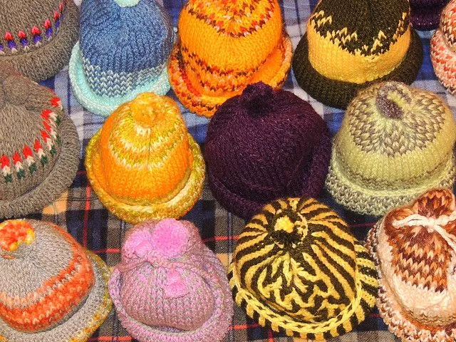 GORROS DE ESTAMBRE EN LA FERIA DEL ELOTE, TOPILEJO, TLALPAN ...