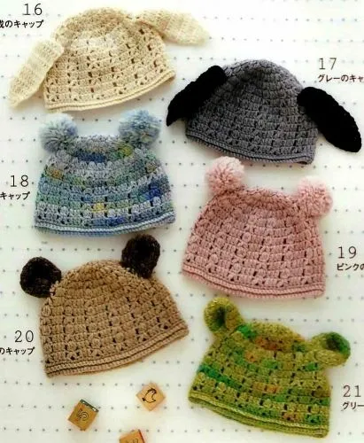 Gorros con orejas - Imagui