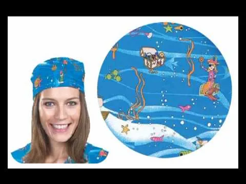 Gorros sanitarios unisex , colores lisos y estampados - YouTube