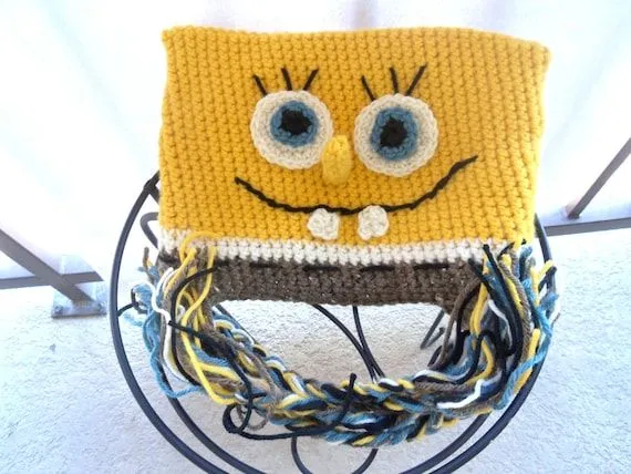 Gorras de personajes de caricaturas tejidas - Imagui