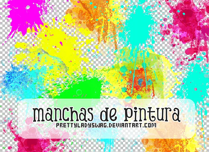 DeviantArt: More Like Manchas de pintura PNG's by PrettyLadySwag