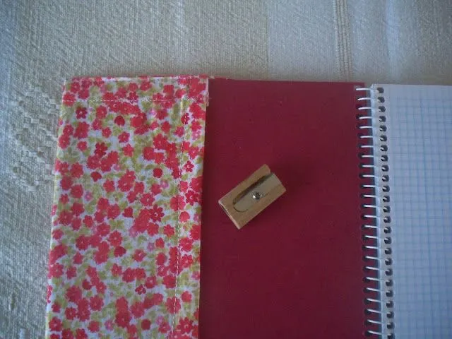 Unas gotas de Rocío: Fundas para cuadernos