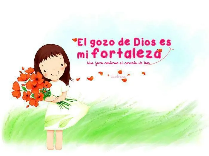 El gozo de Dios es mi fortaleza | Spanish Inspiration | Pinterest