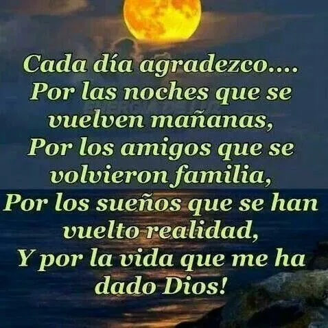 Gracias Dios por tus bendiciones... | Frases!! | Pinterest