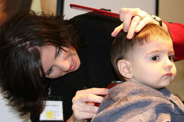 Graciosos cortes de cabello para niños