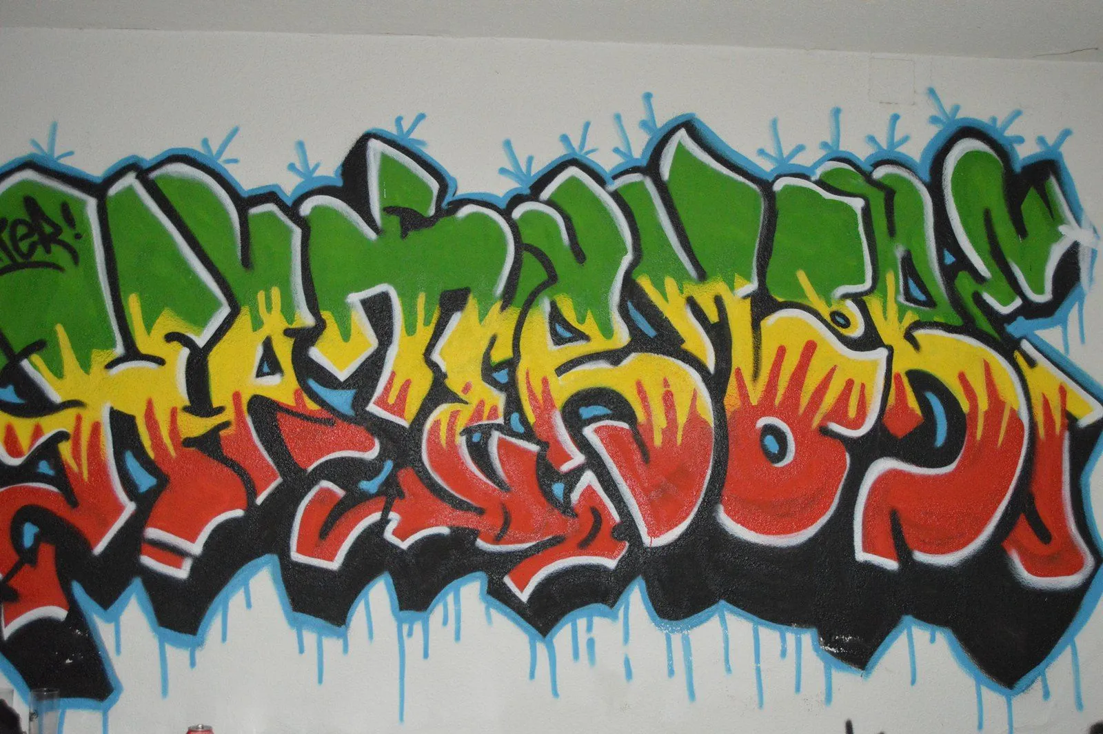 Graffitis reggae - Imagui