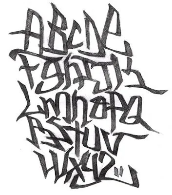 graffiti 3d wildstyle: Essas Letras Te Ajudar o Para