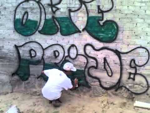 graffiti callejero OxP 13 - YouTube