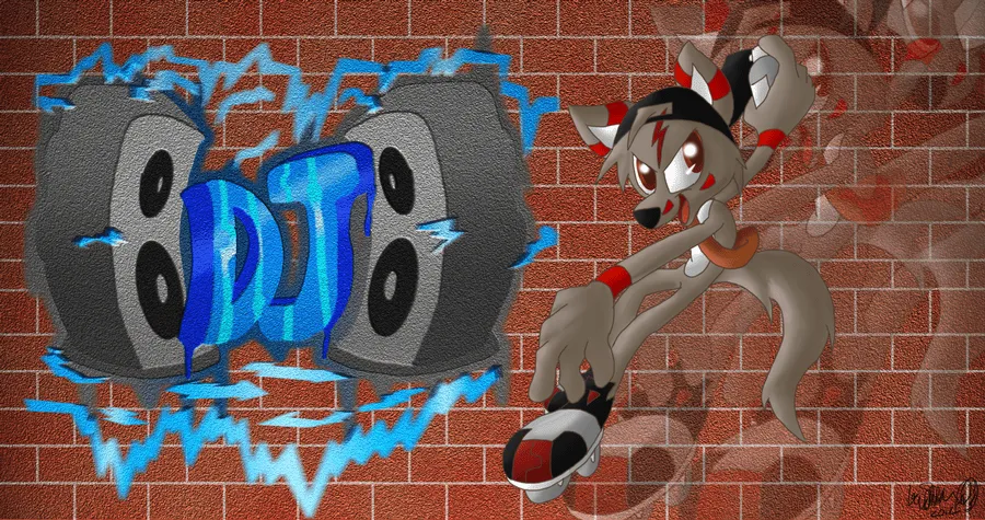 Graffiti DJ by DraconicSonic on DeviantArt