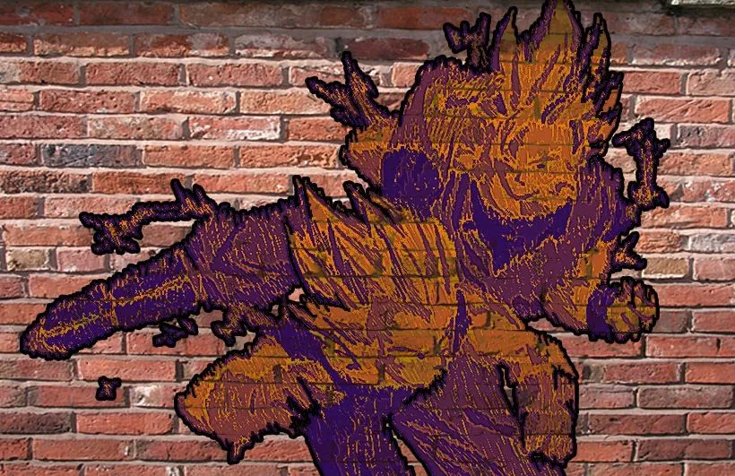 Dragonball Z graffiti by CmOrigins on deviantART