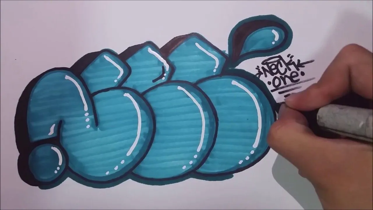 Graffiti - Estilo Bomba #1 - YouTube