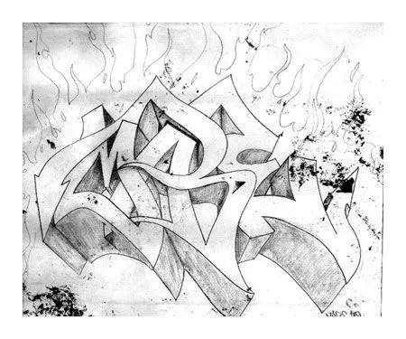 Graffiti::::::::::....: Algunos graffitis que me encontré en la web