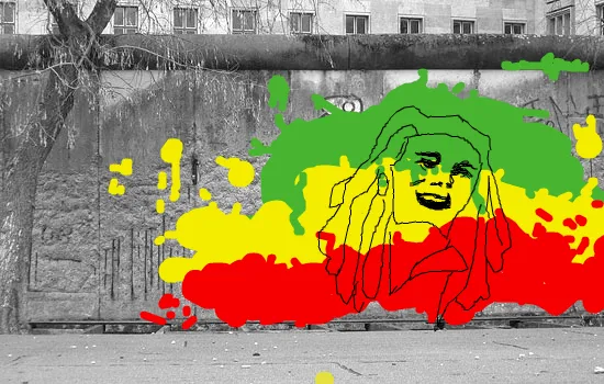 graffiti rasta Colouring Pages