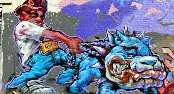 graffiti walls: TOP 10 Killer Graffiti Characters by Jon Phillips