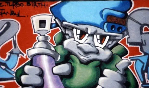 graffiti walls: TOP 10 Killer Graffiti Characters by Jon Phillips