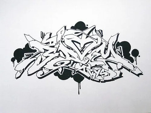 graffiti walls: Wildstyle Graffiti Gallery - Photo, Sketches, Outline