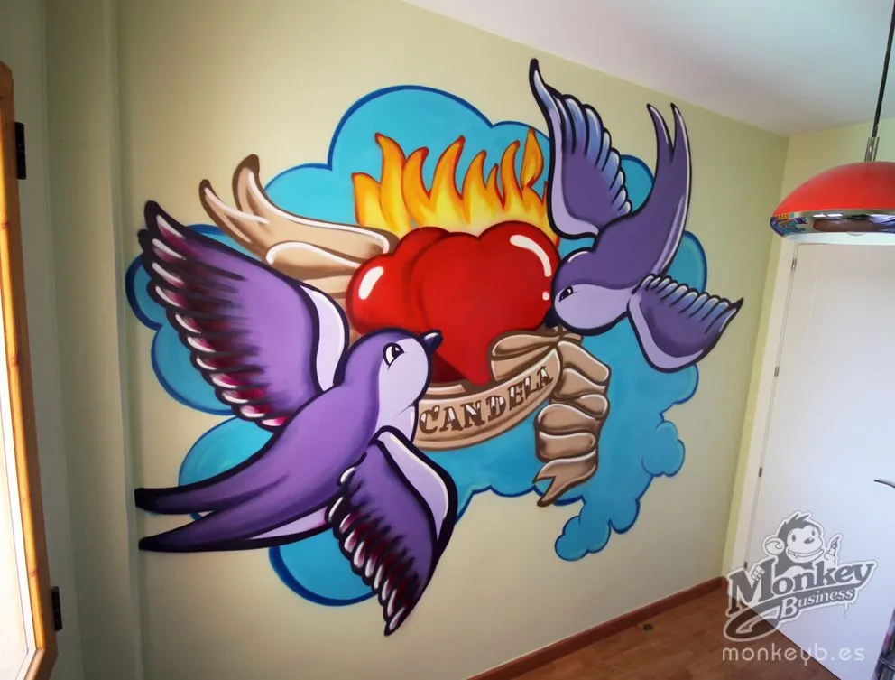 Graffitis de Amor Chidos | Arte con Graffiti