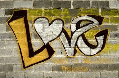 Graffitis de amor con frases - Imagui