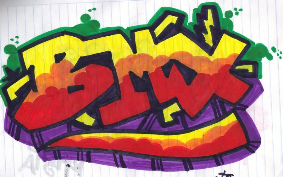 Graffiti BMX by Krista480 on DeviantArt