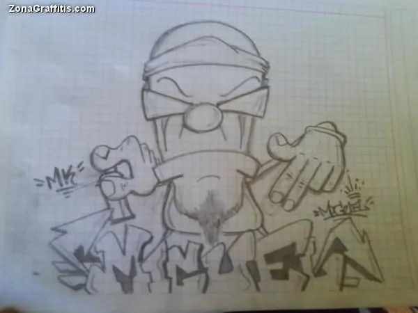 Imagenes De Graffitis Dibujos A Lapiz Imagui