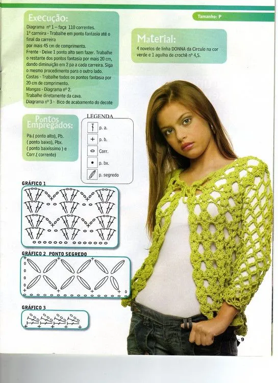 Como hacer una blusa en crochet paso a paso - Imagui