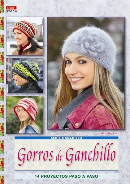 Gráficos de gorros a crochet - Imagui