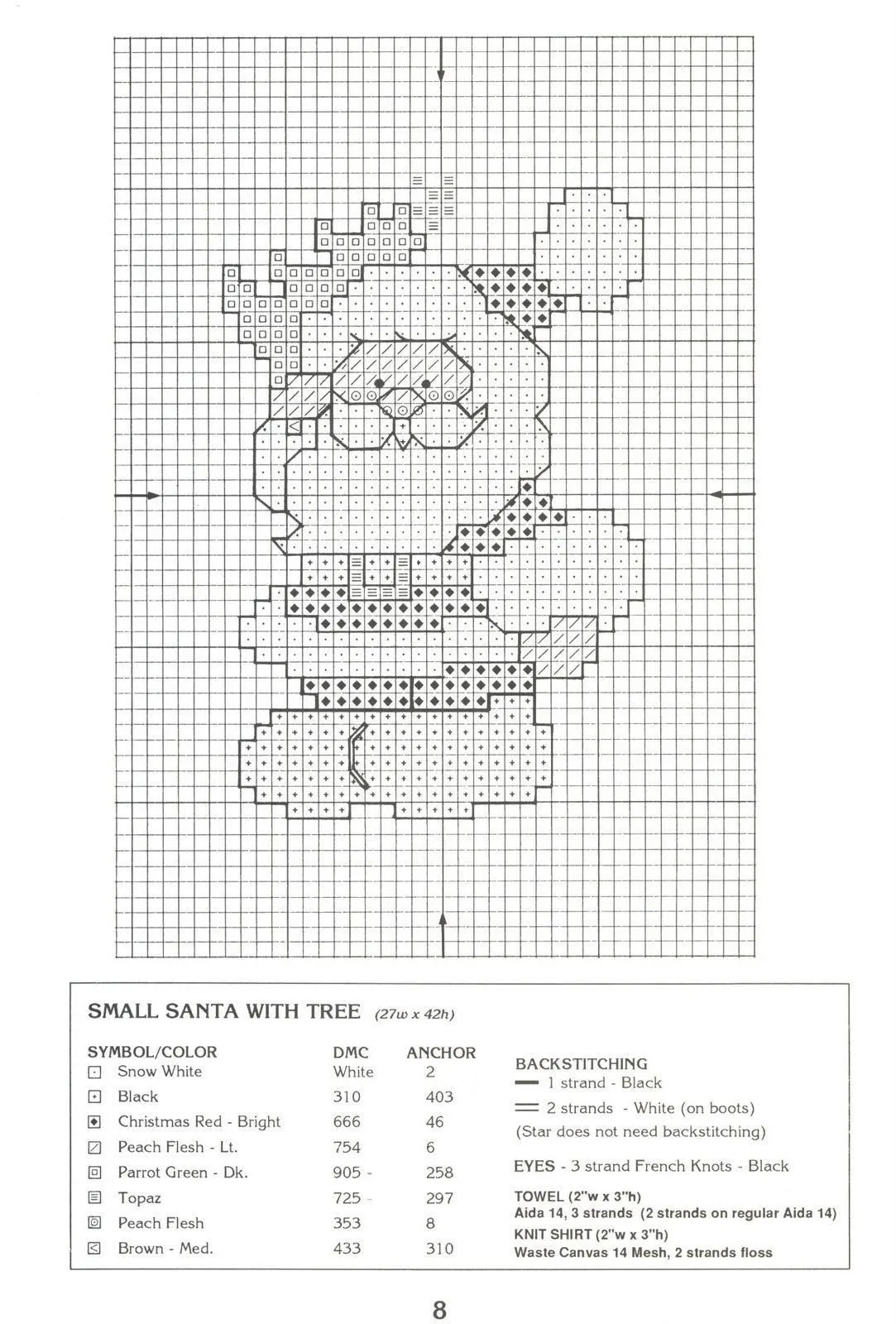 Graficos navideños en punto de cruz para escoger : cositasconmesh