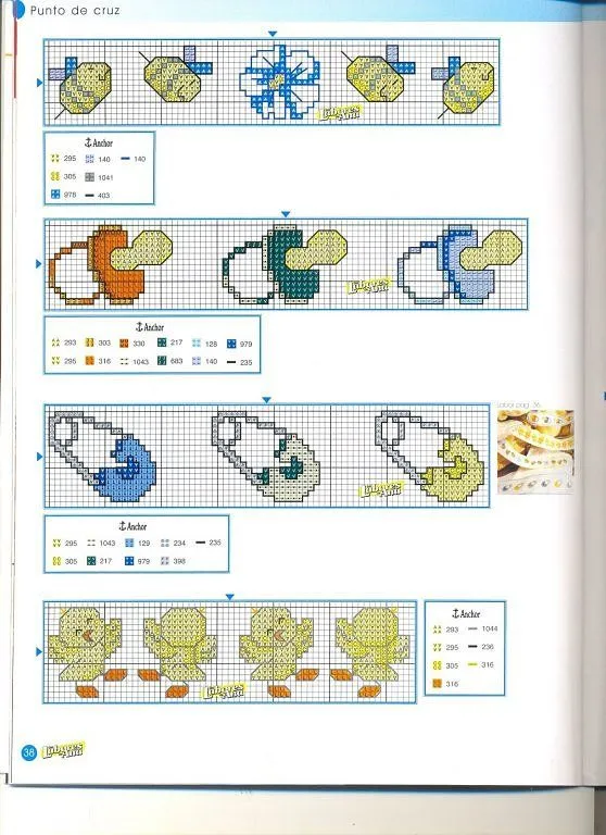 todo graficos punto cruz (2) | Aprender manualidades es facilisimo.com