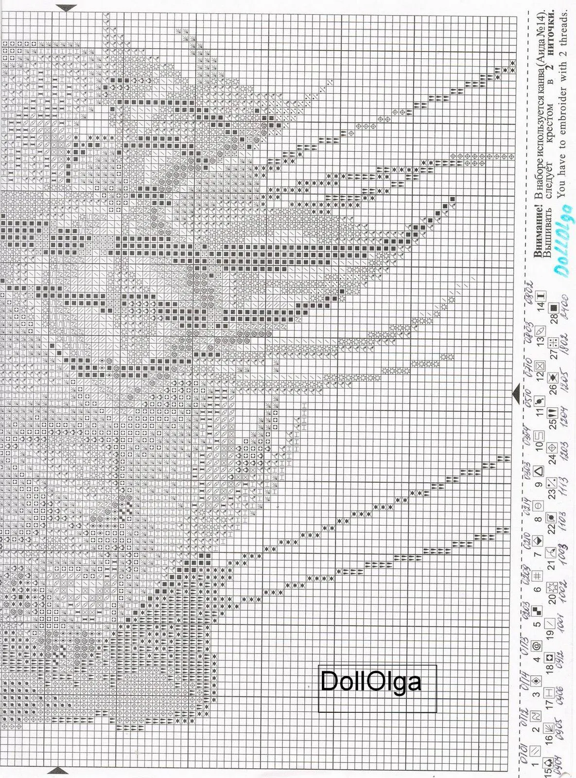 Graficos en punto de cruz para imprimir gratis - Imagui