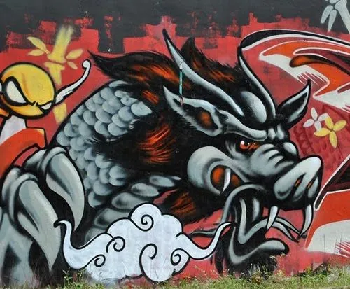 Grafiti New Most: THE BEST DRAGON GRAFFITI STYLE