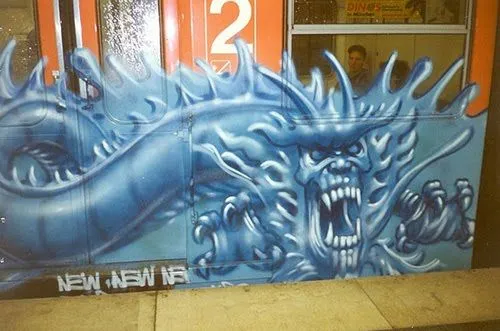 Grafiti New Most: THE BEST DRAGON GRAFFITI STYLE