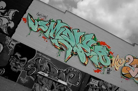 Grafiti wall" by Daniel Neuhaus | Redbubble