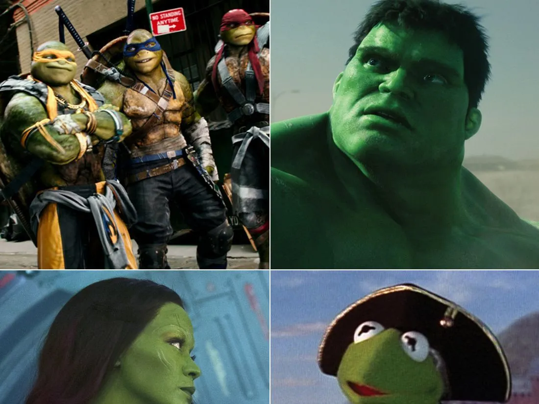 Qué grande ser verde!