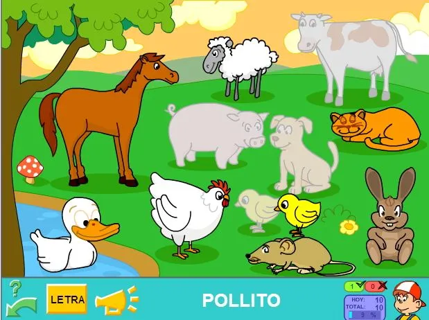 La granja. Juegos para Infantil (pipoclub.com) - Didactalia ...