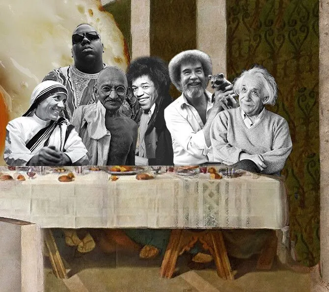 Granny And Homies, Sunday Night, Arte digital por Oberlin The Artist | Artmajeur