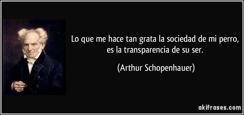 Lo que me hace tan grata la sociedad de mi perro, es la...