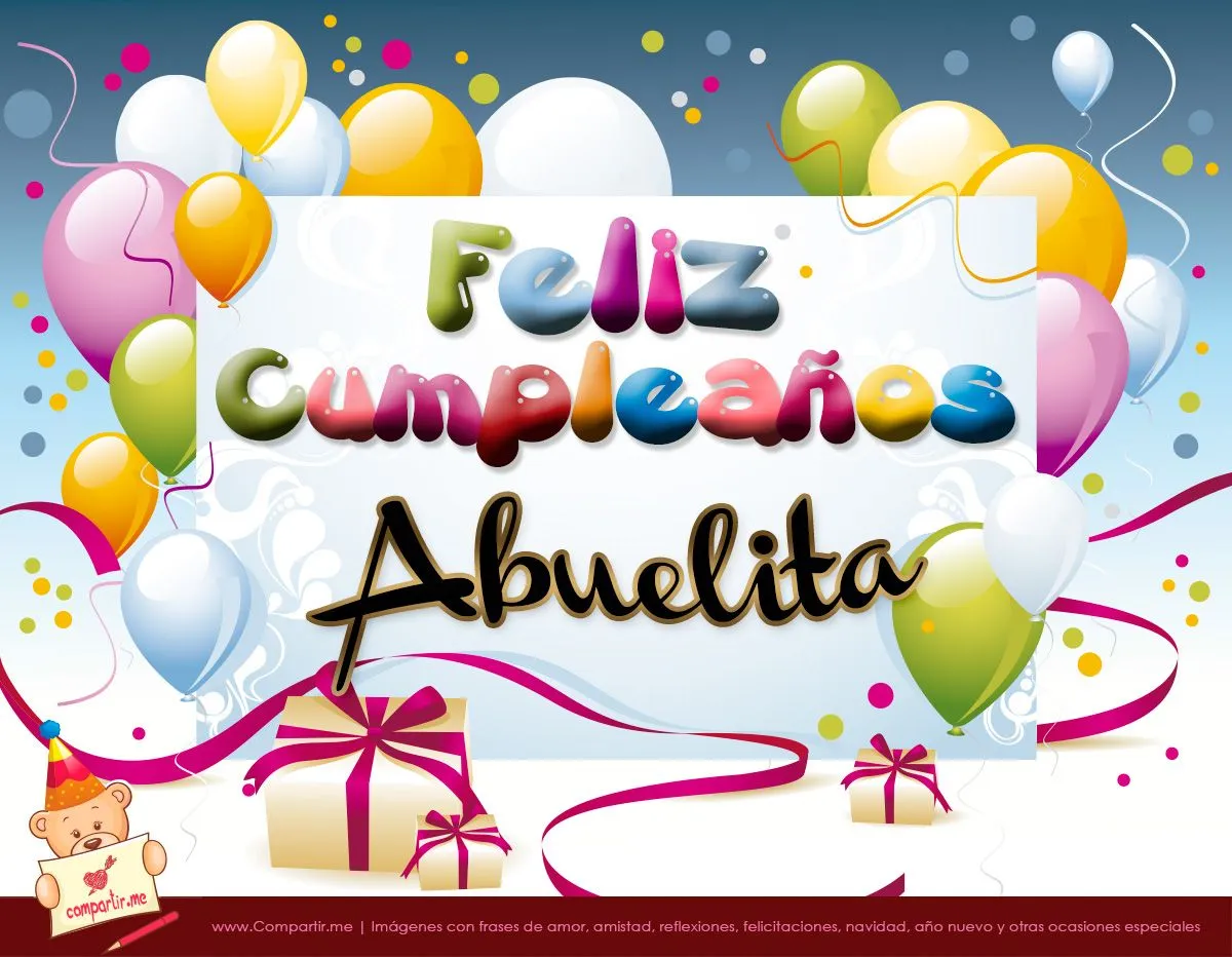 Gratis tarjetas de cumpleaños para mi abuelita | Compartir.