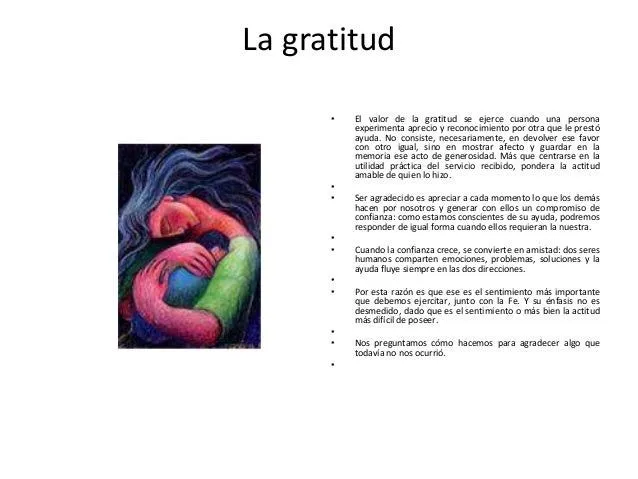 LA GRATITUD EN FAMILIA