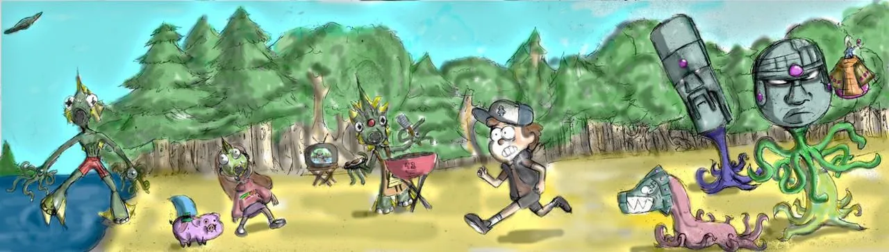 Gravity falls fanwork: fanfic in the description by Bioteknos on ...